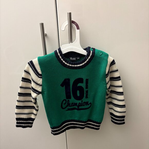 Keds 24 Months 18 champion Sweater "16! Champion" Graphic - Picture 1 of 2